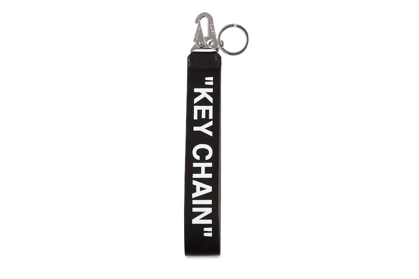 off-white, accessoire, porte clé