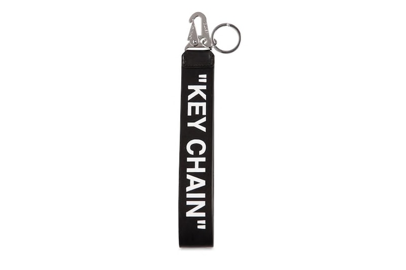 off-white, accessoire, porte clé