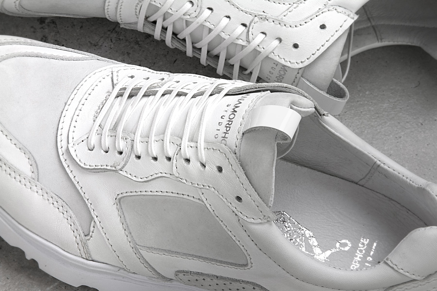 sneakers anamorphose studio superposition runner france photos sortie