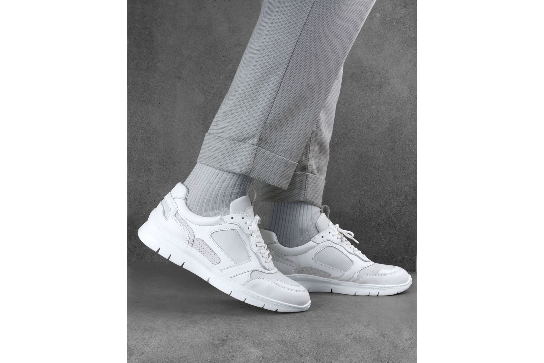 sneakers anamorphose studio superposition runner france photos sortie