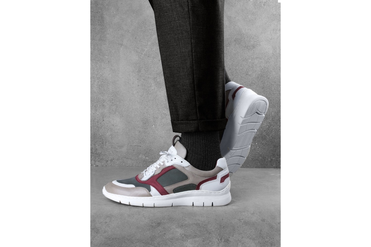 sneakers anamorphose studio superposition runner france photos sortie