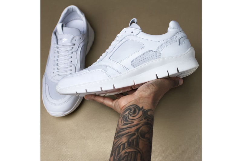 sneakers anamorphose studio superposition runner france photos sortie