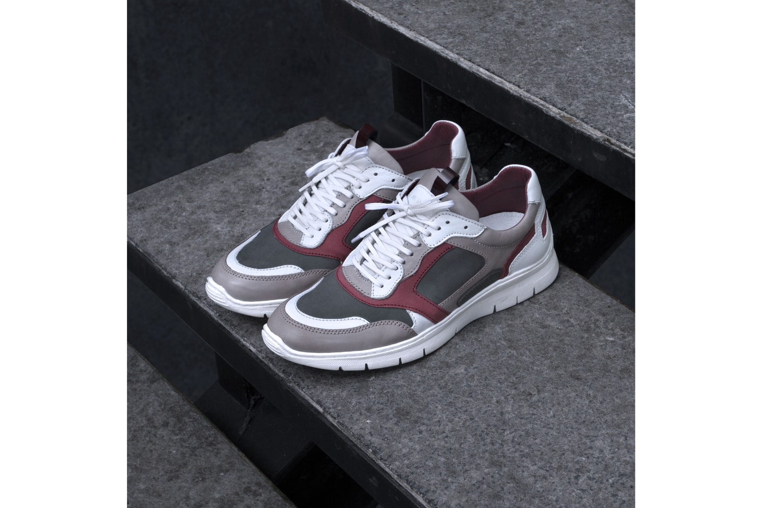 sneakers anamorphose studio superposition runner france photos sortie