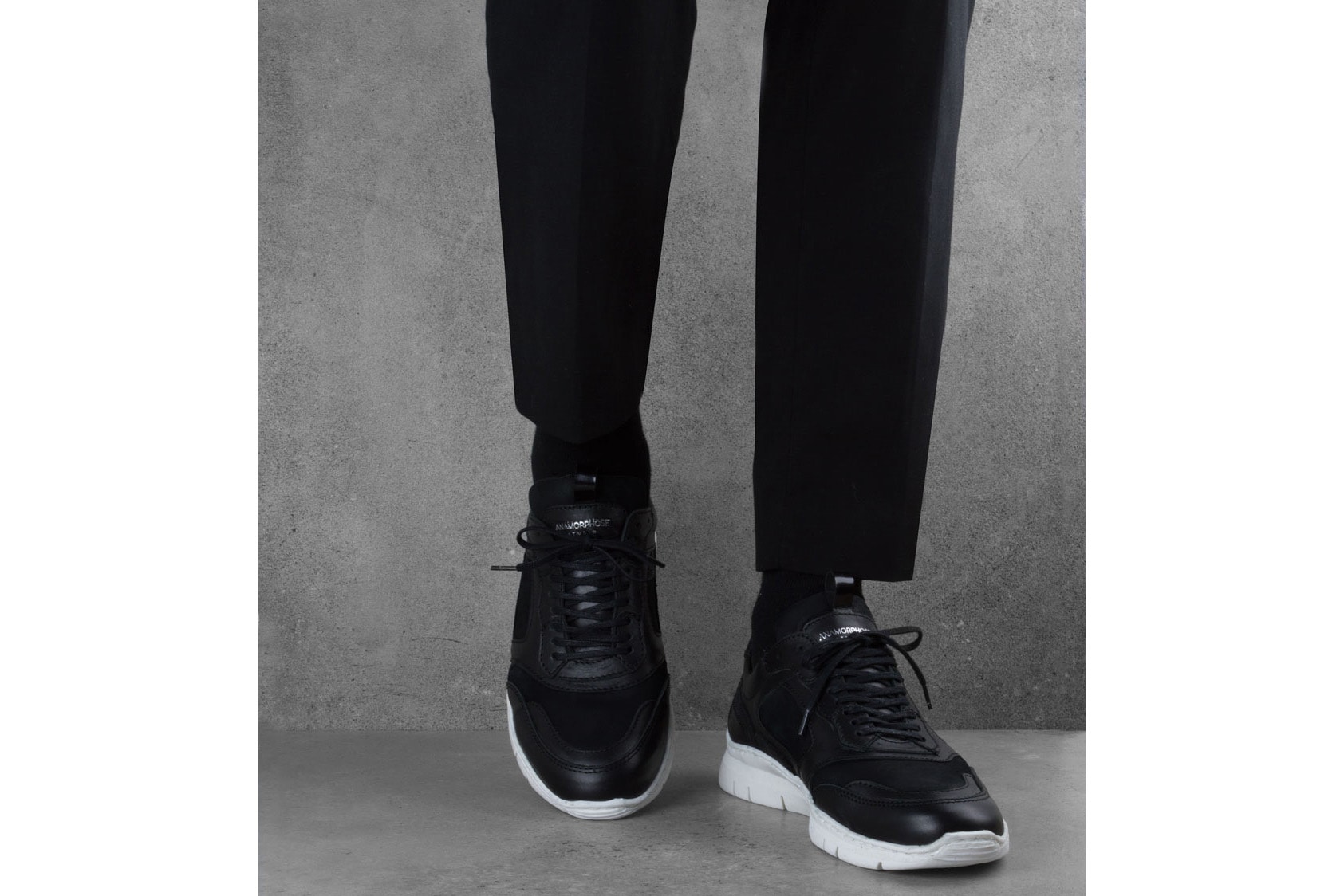 sneakers anamorphose studio superposition runner france photos sortie