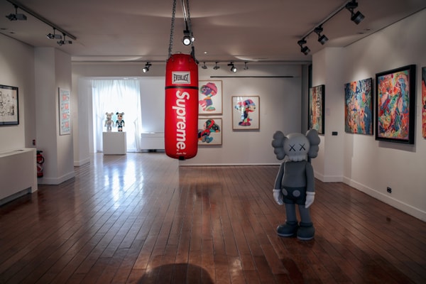 Photo exposition Artcurial Supreme KAWS