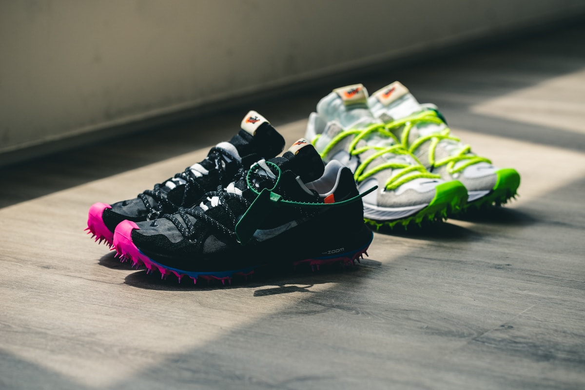 Off-White™ x Nike Zoom Terra Kiger 5 : Gros plan en images sur la nouvelle collab du swoosh avec Virgil Abloh 