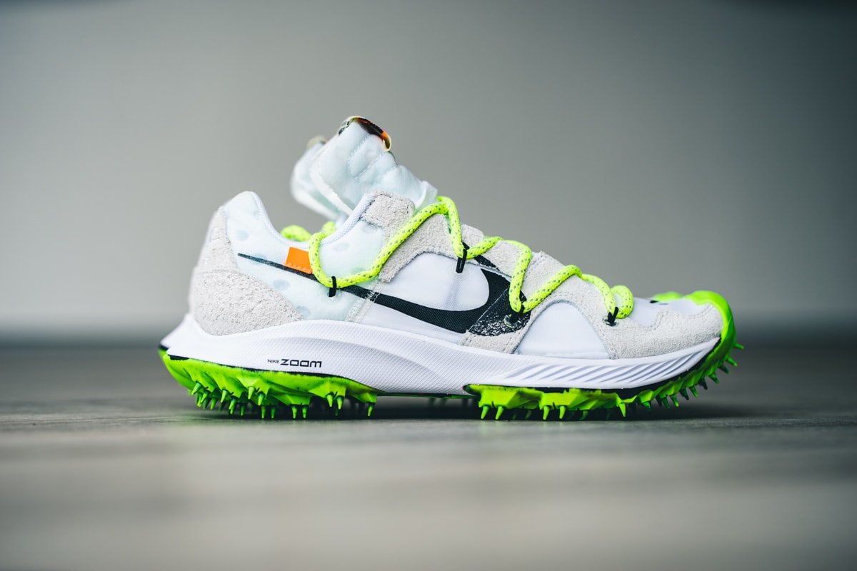 Off-White™ x Nike Zoom Terra Kiger 5 : Gros plan en images sur la nouvelle collab du swoosh avec Virgil Abloh 