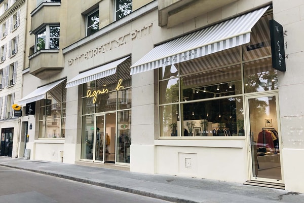 Agnès b. boutique paris nouvelle photos