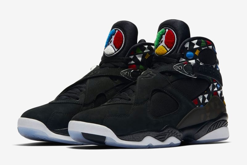 Voici les premières images des deux paires d'Air Jordan spéciales Quai 54