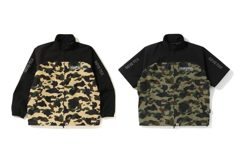 BAPE France droppe des vestes 1ST CAMO GORE-TEX aux manches détachables
