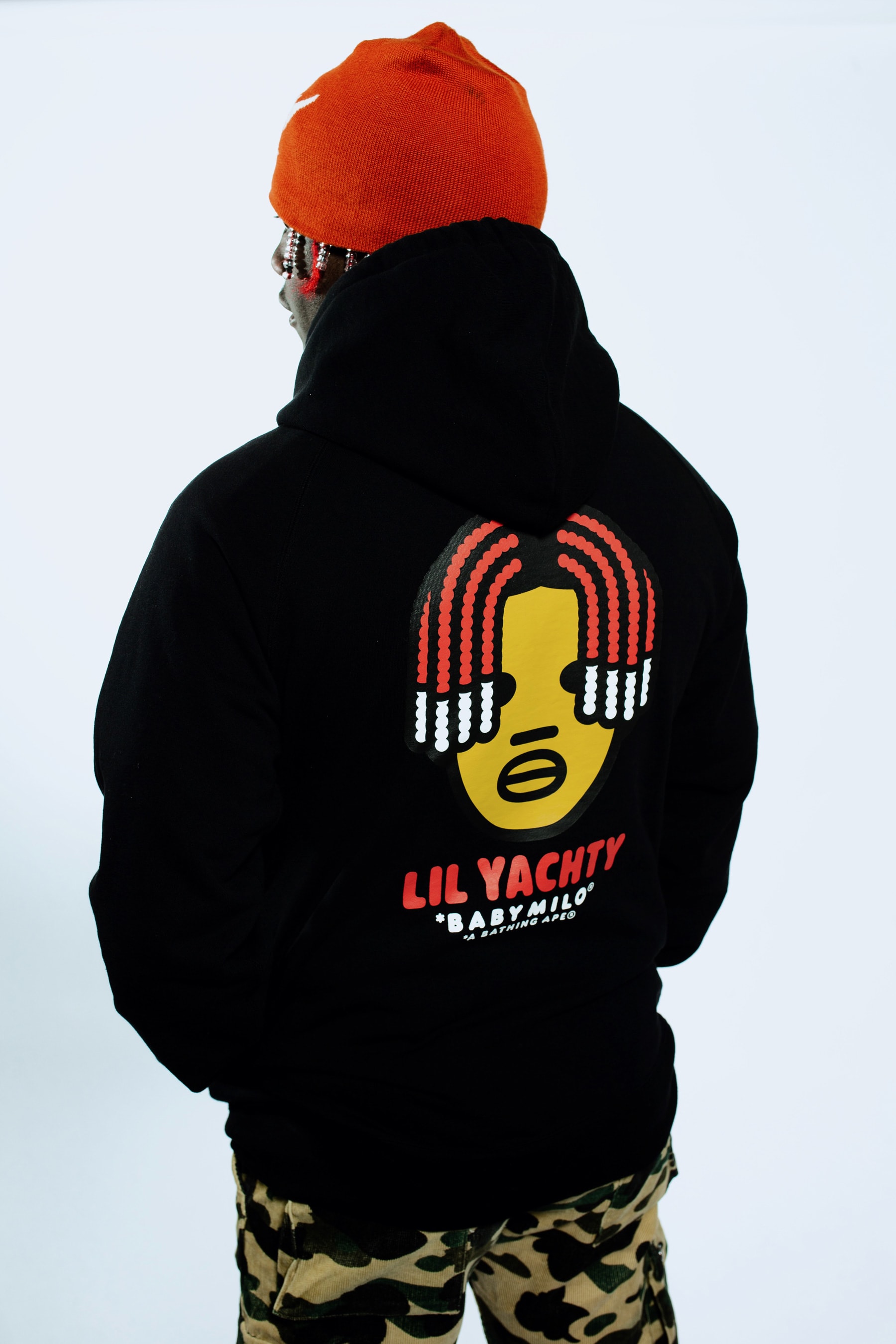 BAPE Lil yachty collection lookbook sortie