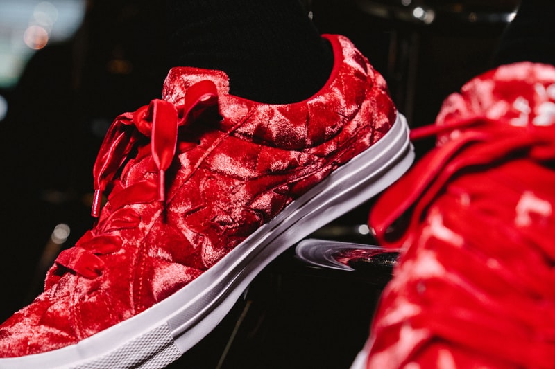 Photos des GOLF le FLEUR* x Converse en velours