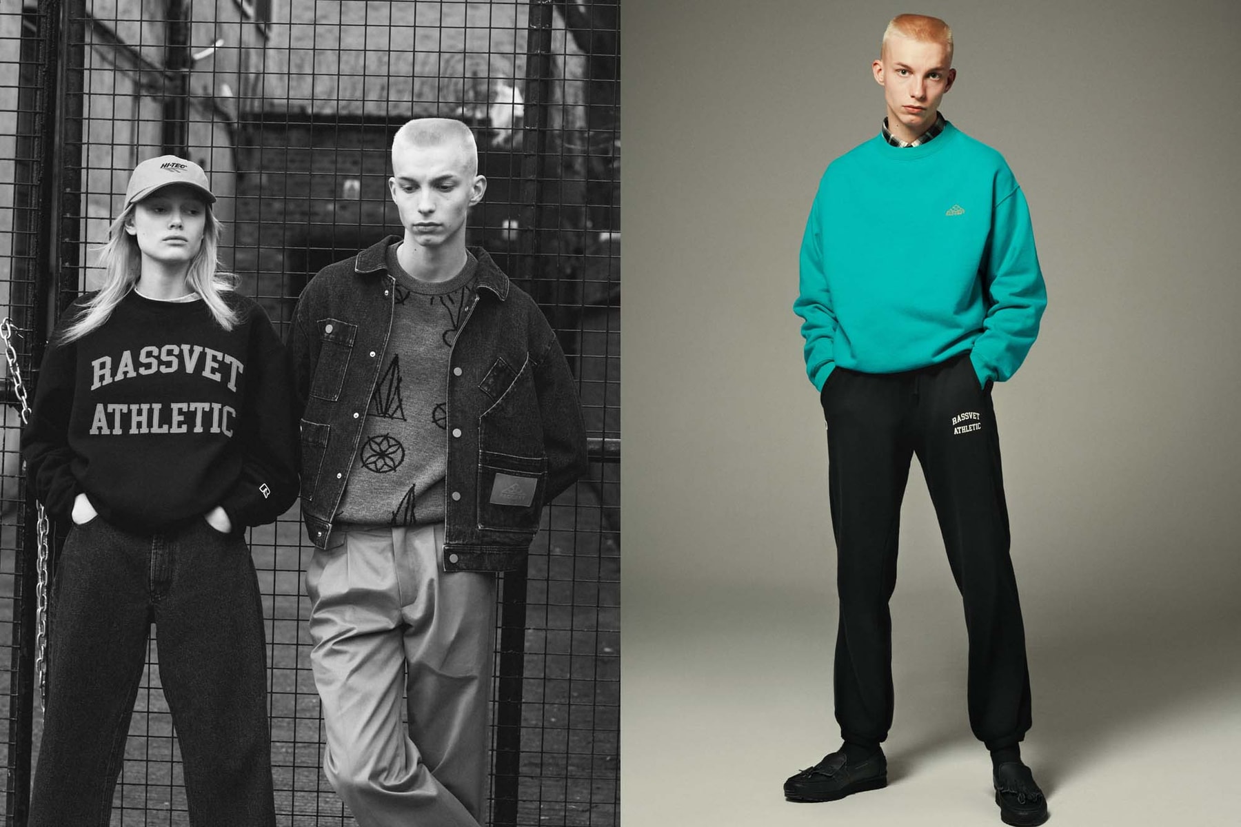 Gosha Rubchinskiy Russell Athletic Rassvet collection lookbook