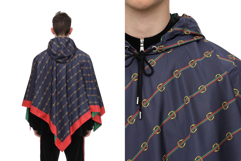 Gucci dévoile un poncho unisize