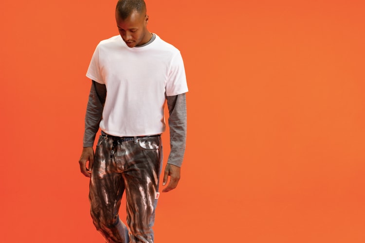 Ses nouvelles pièces avec Levi's, le concept même de collaboration, ses signatures... Entretien avec Heron Preston