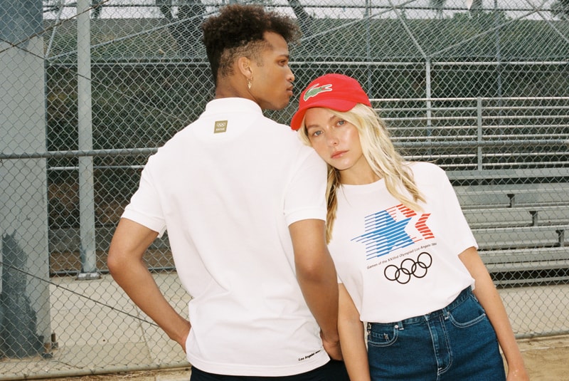 Photo Lacoste Olympic Heritage Los Angeles 1984