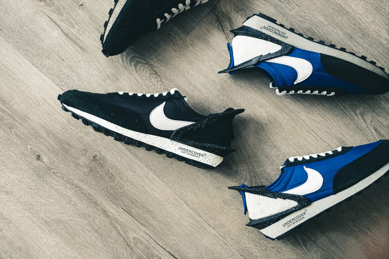 Gros plan sur les Nike Daybreak imaginées en collaboration avec UNDERCOVER