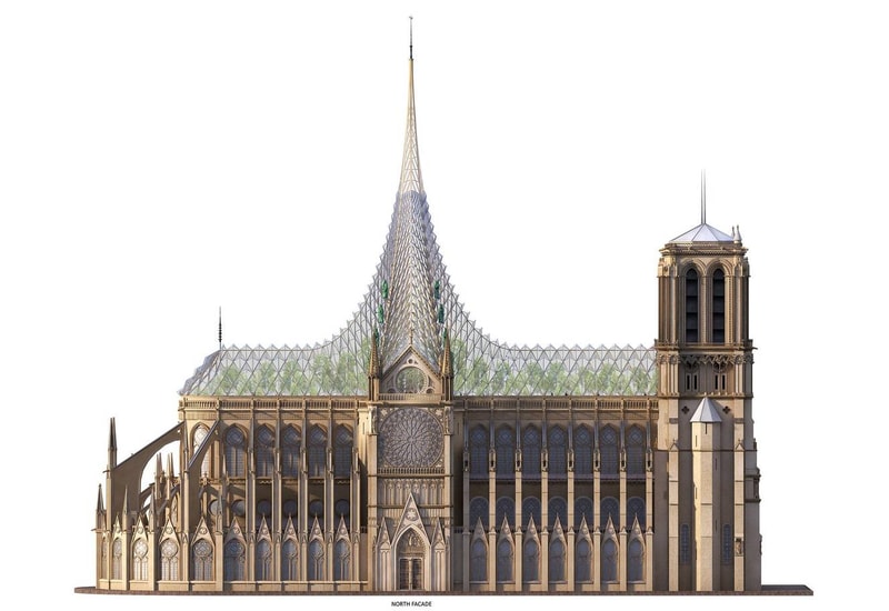 Notre-Dame : Ce projet de reconstruction mise sur un toit en cristaux 