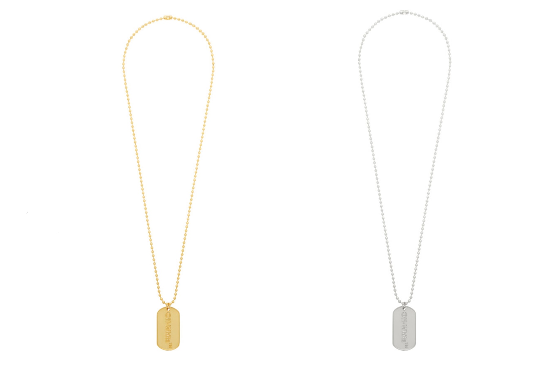 Off-White™ lance une série de bijoux exclusifs pour SSENSE