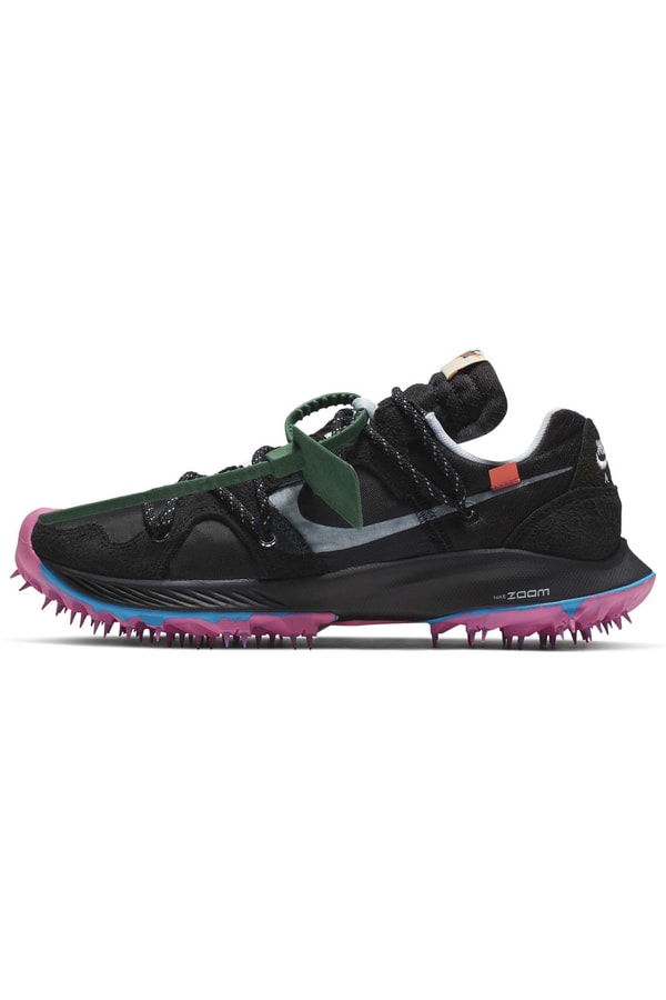 Off-White Nike sneakers athlete collection sortie date photos
