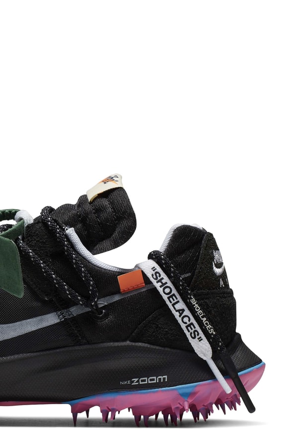 Off-White Nike sneakers athlete collection sortie date photos