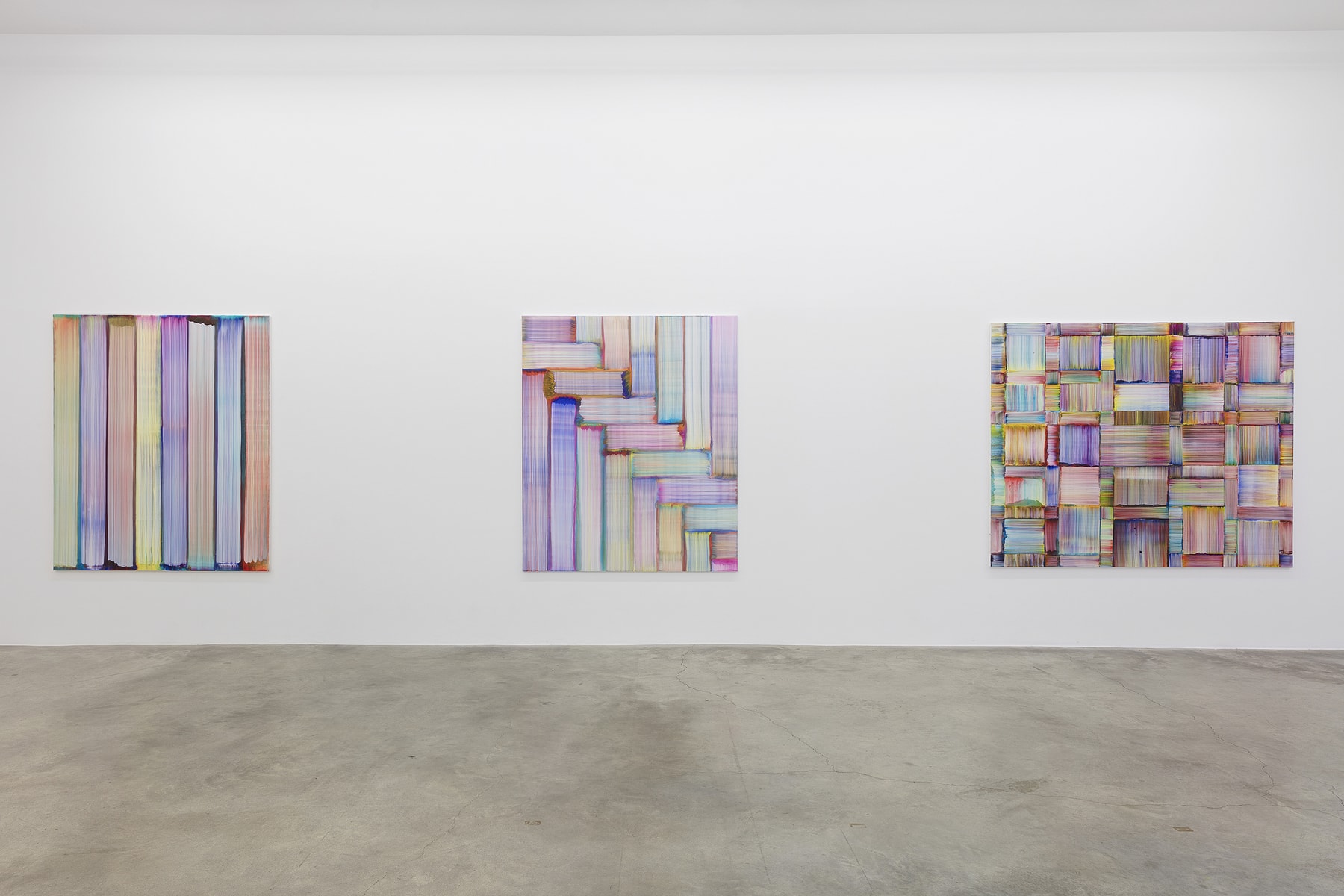 Perrotin Paris exposition bernard frize now or never