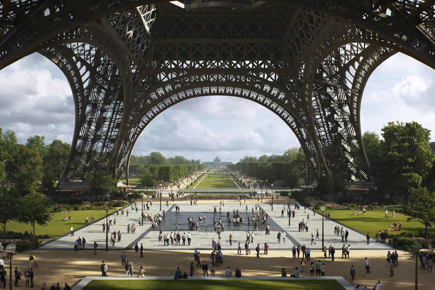 Tour eiffel paris jo 2024 espace photos