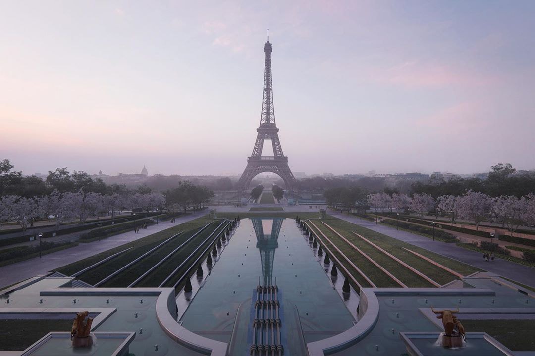 Tour eiffel paris jo 2024 espace photos