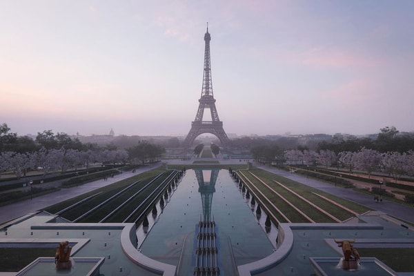 Tour eiffel paris jo 2024 espace photos