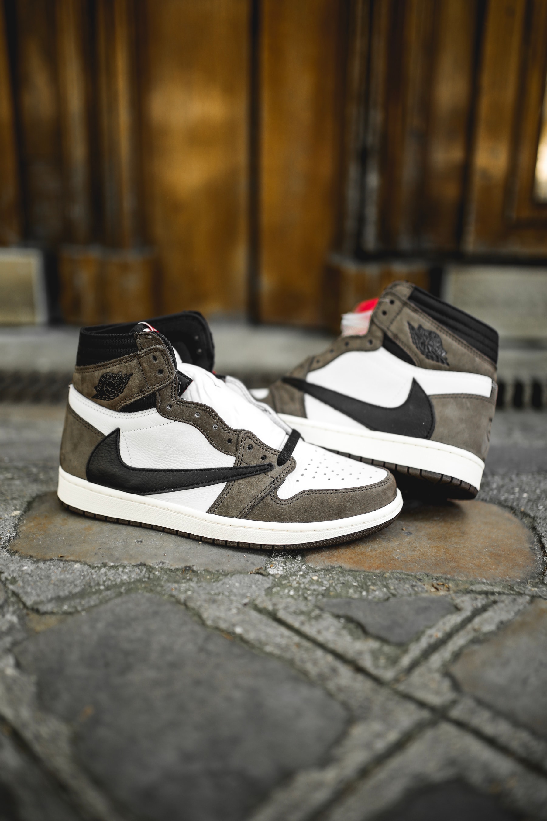 Photo de la Travis Scott x Air Jordan 1 "Cactus Jack"