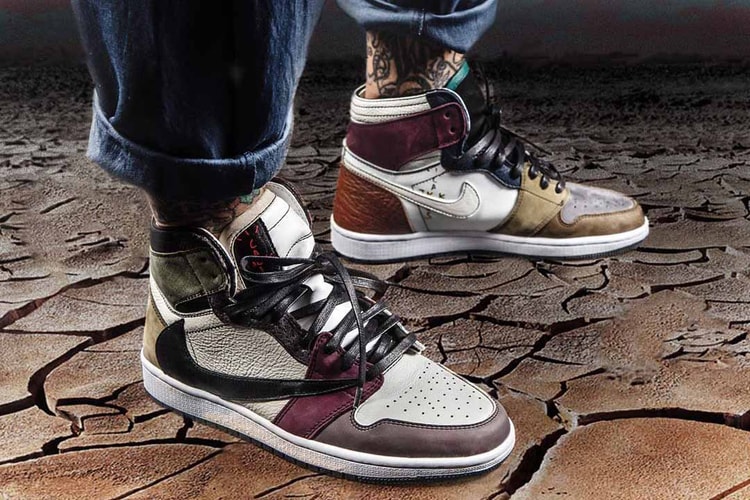 The Shoe Surgeon imagine une version unique de la Travis Scott x Air Jordan 1 "Cactus Jack"