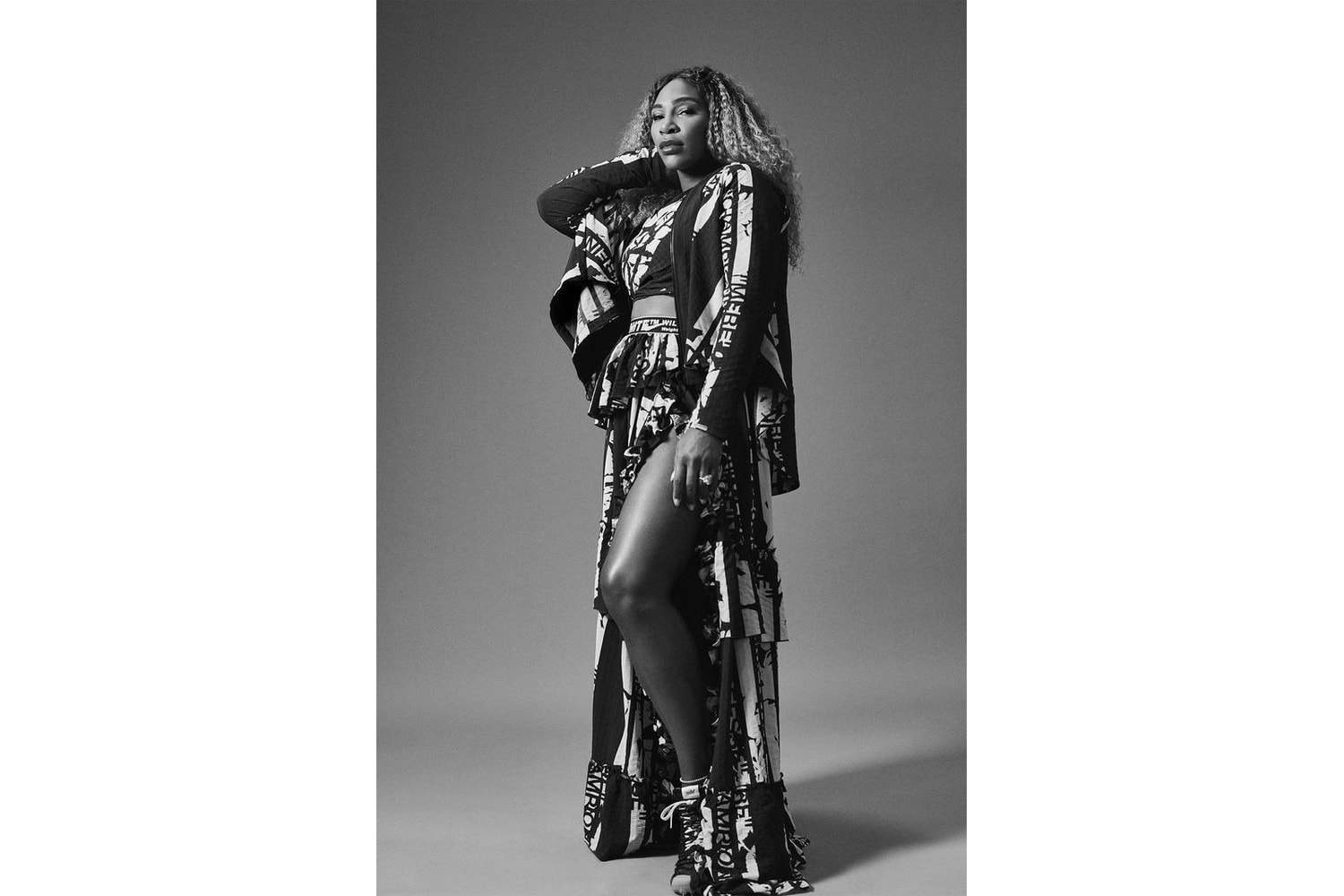 Photo de la collection Serena Williams par Virgil Abloh et Nike