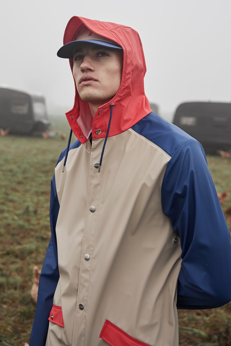 RAINS dévoile pour la première fois un ensemble de survêtement dans sa nouvelle collection capsule "Color Block"