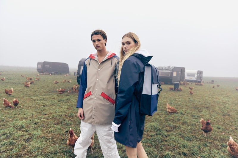 RAINS dévoile pour la première fois un ensemble de survêtement dans sa nouvelle collection capsule "Color Block"