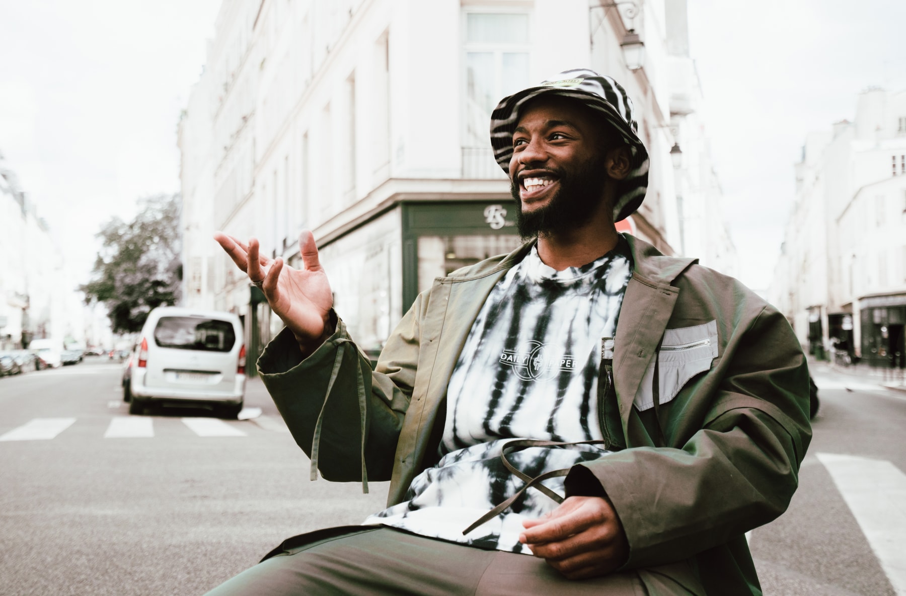 Fitting : Georges-Kévin Nkoudou x Daily Paper pour la collection Printemps/Été 2020