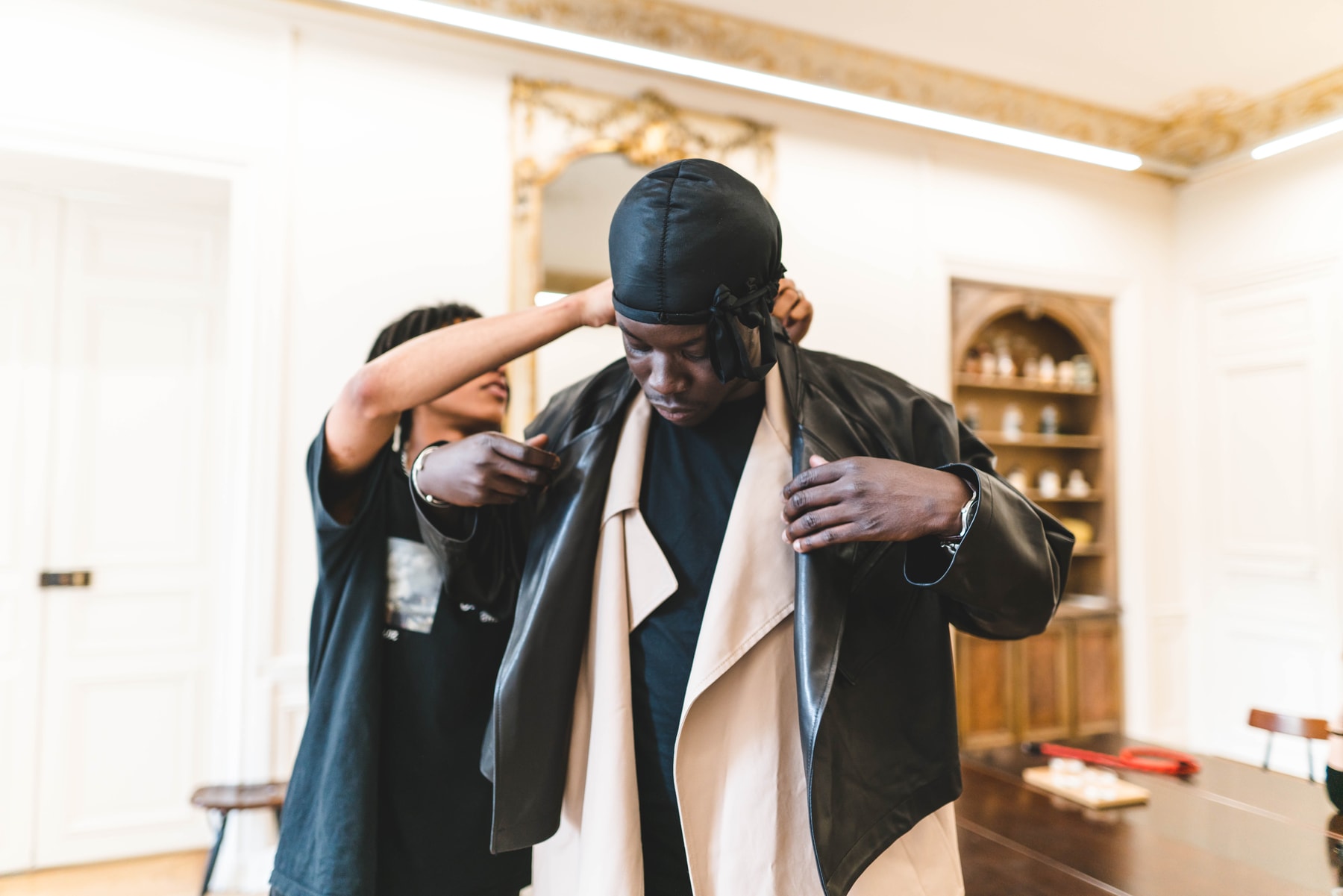 Fitting : S.Pri Noir x  SYSTEM collection Printemps/Été 2020