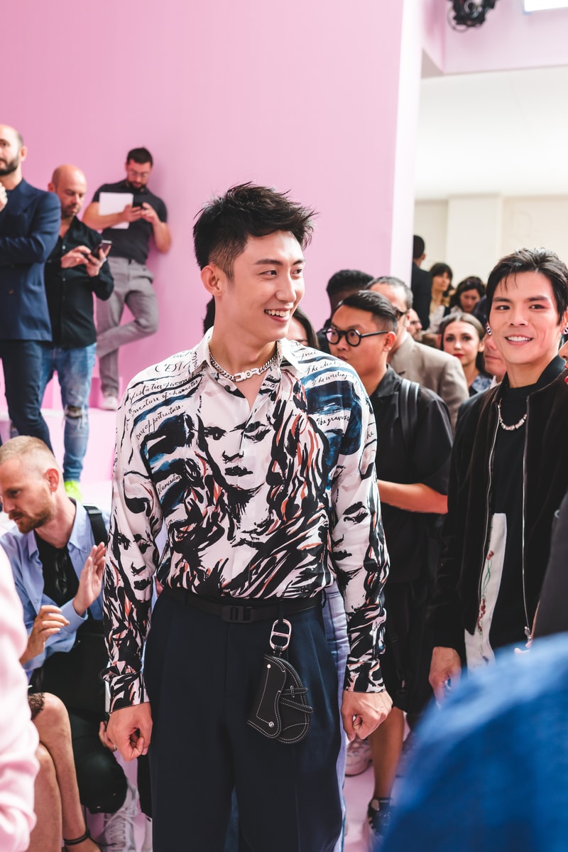 Le front row du défilé Dior avec Virgil Abloh, Skepta ou encore J Balvin