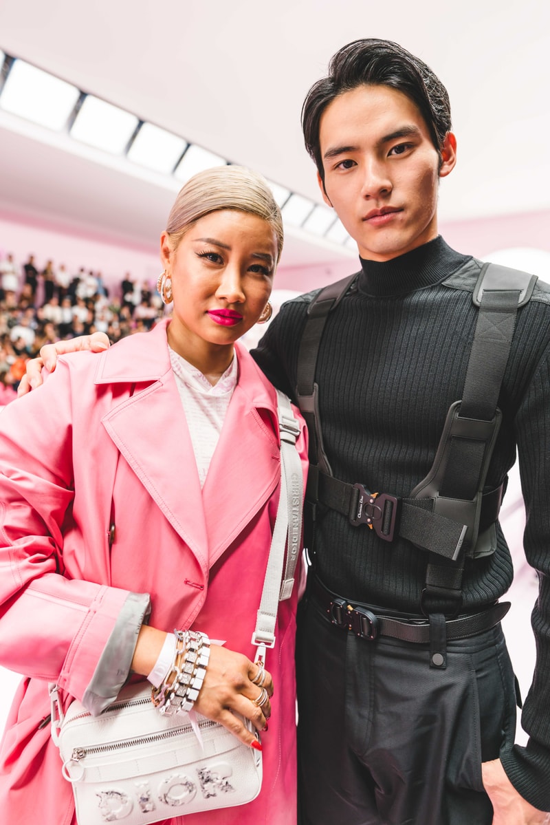 Le front row du défilé Dior avec Virgil Abloh, Skepta ou encore J Balvin