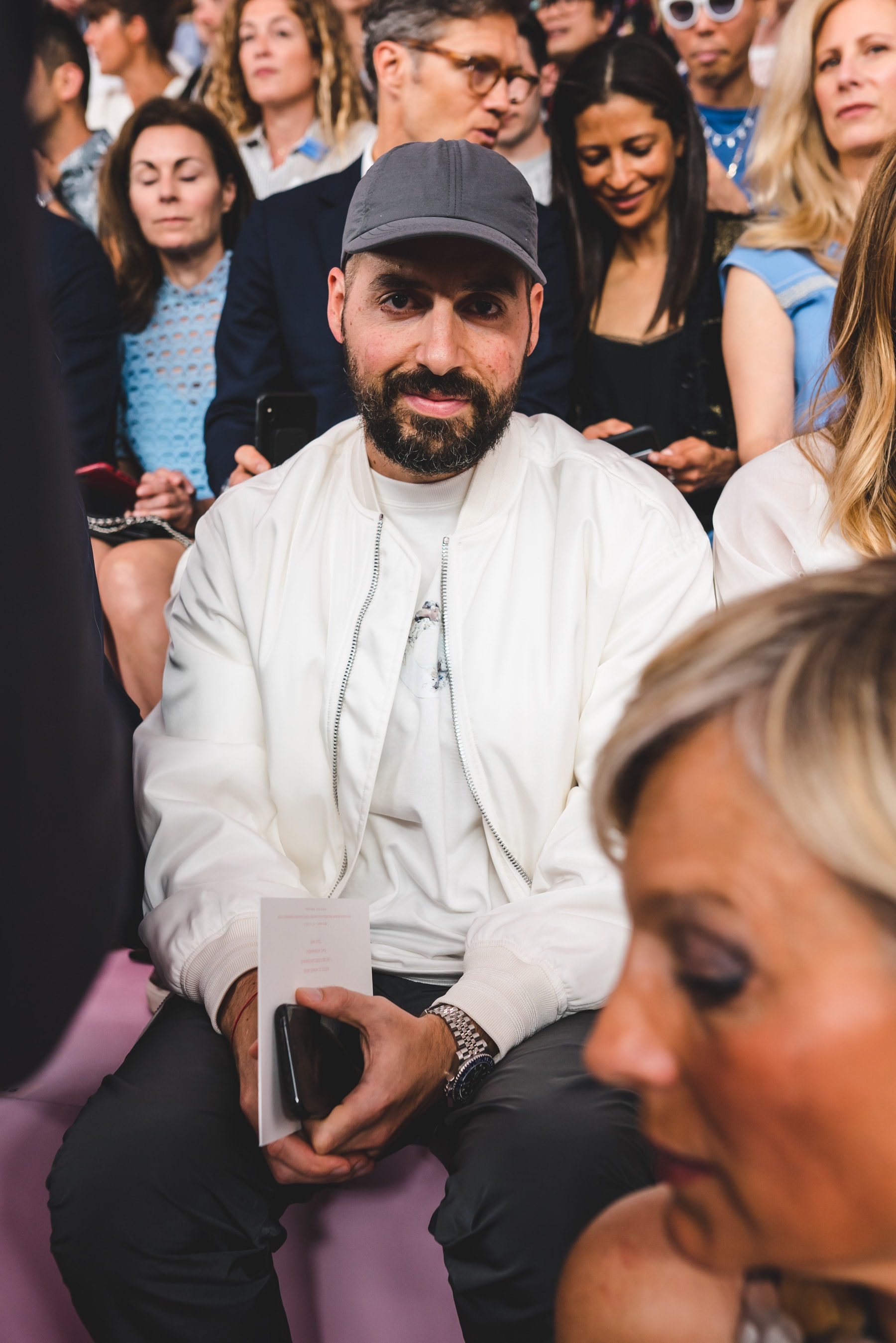 Le front row du défilé Dior avec Virgil Abloh, Skepta ou encore J Balvin