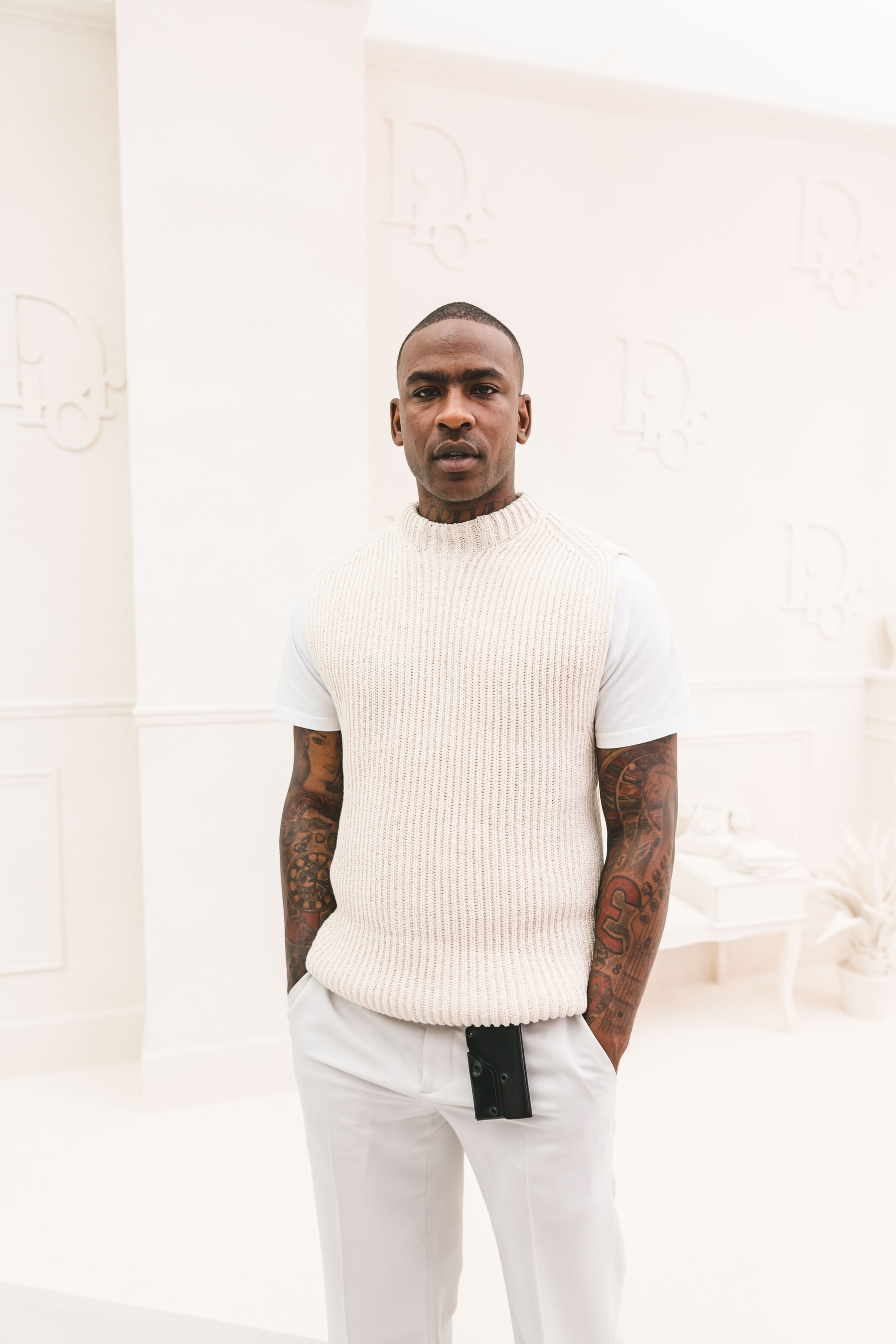 Le front row du défilé Dior avec Virgil Abloh, Skepta ou encore J Balvin