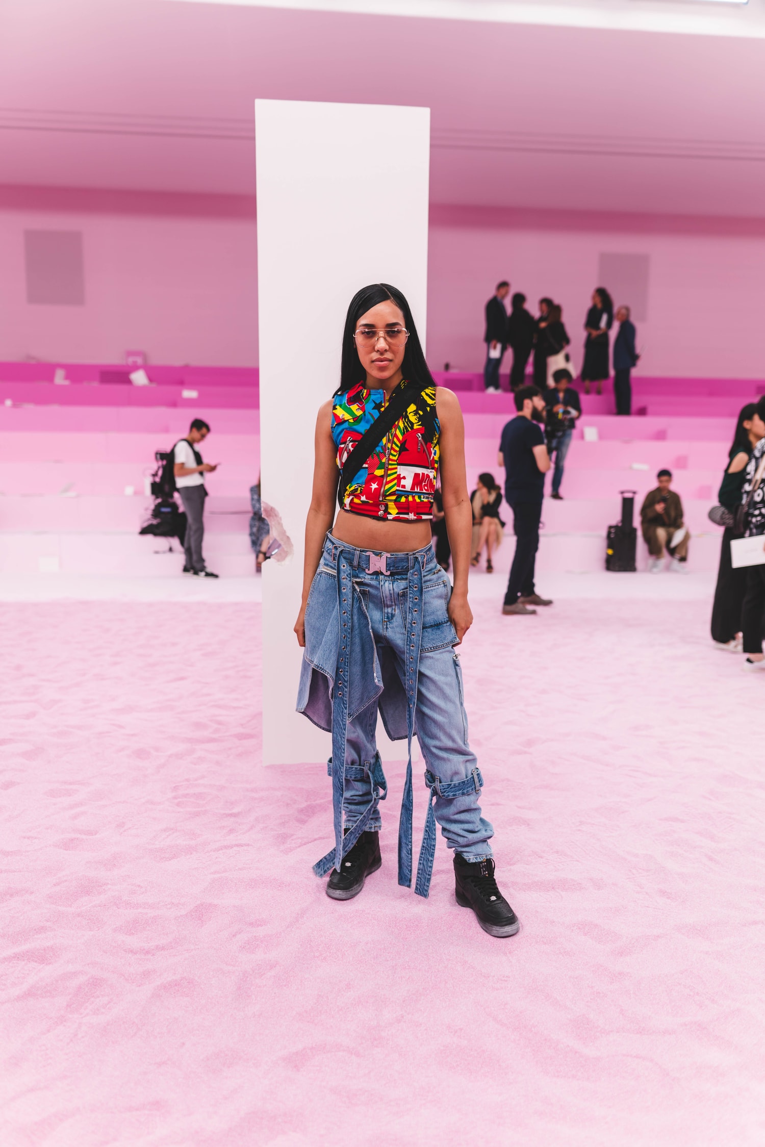 Le front row du défilé Dior avec Virgil Abloh, Skepta ou encore J Balvin