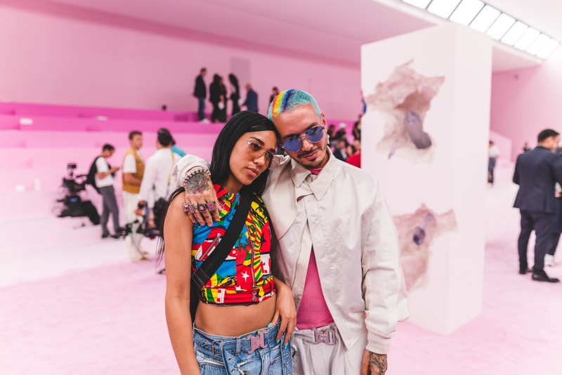 Le front row du défilé Dior avec Virgil Abloh, Skepta ou encore J Balvin