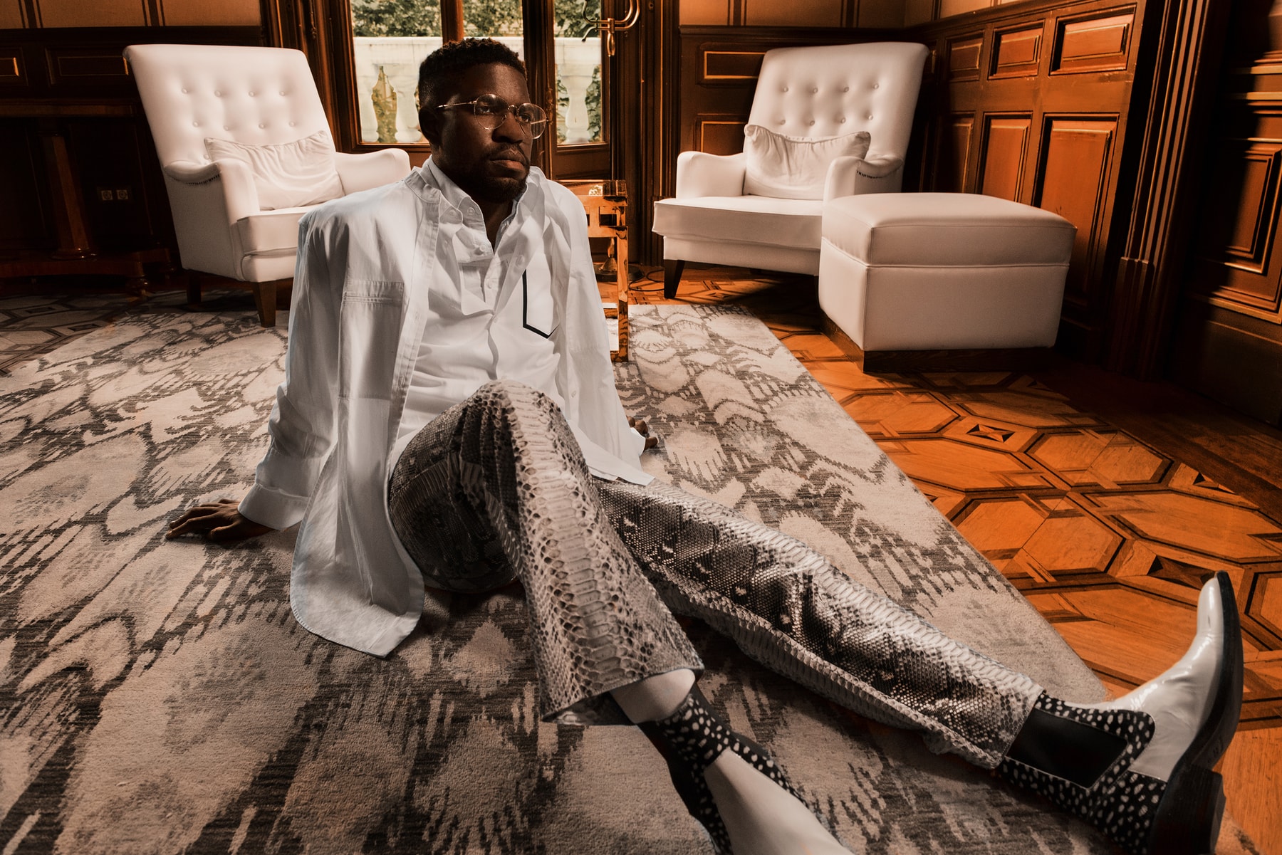 On est allé à Barcelone parler mode (et parfum de la victoire) avec Samuel Umtiti