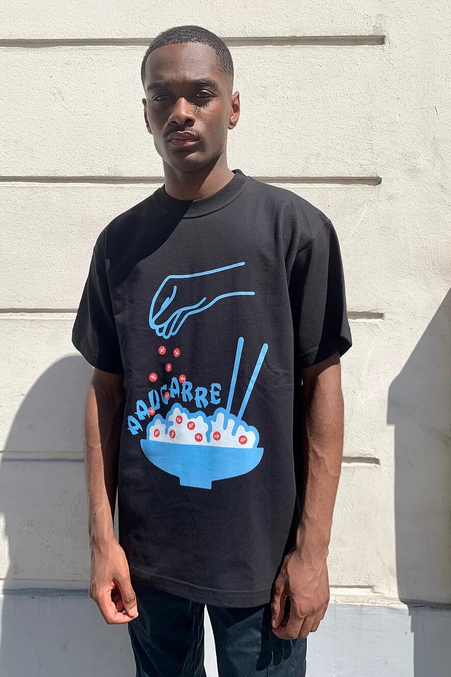 AAUCARRE t-shirt drop photos