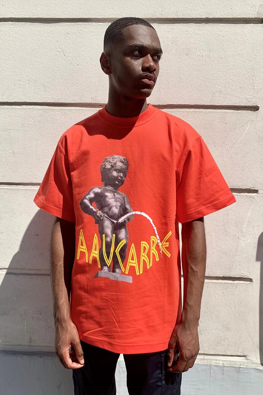 AAUCARRE t-shirt drop photos