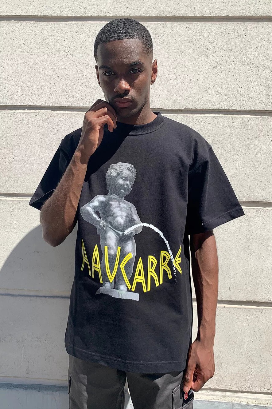 AAUCARRE t-shirt drop photos