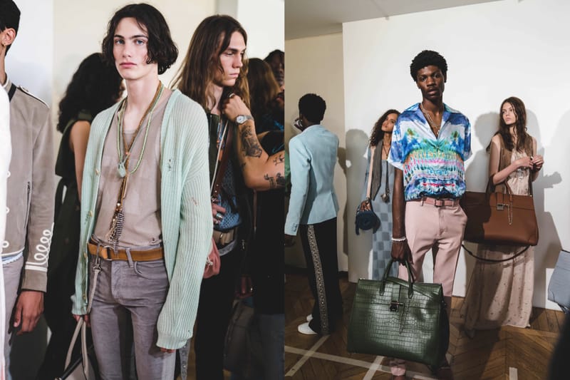 Dans les coulisses du défilé AMIRI pour la Fashion Week de Paris Printemps/Été 2020