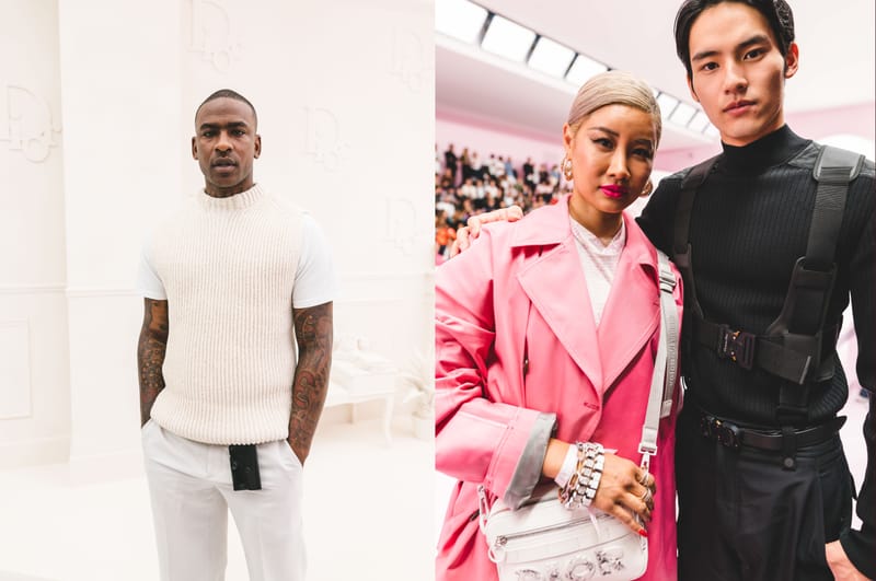 Le front row du défilé Dior avec Virgil Abloh, Skepta ou encore J Balvin