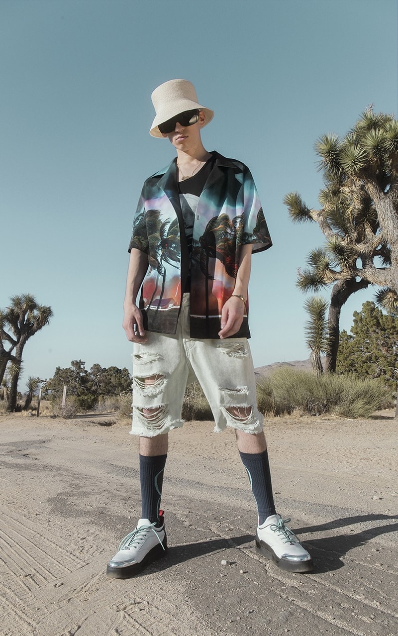 Icosae nous offre un road-trip de 2000 km sur la West Coast dans son lookbook Printemps/Été 19