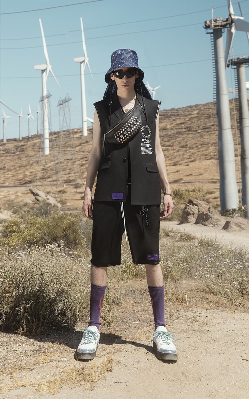 Icosae nous offre un road-trip de 2000 km sur la West Coast dans son lookbook Printemps/Été 19
